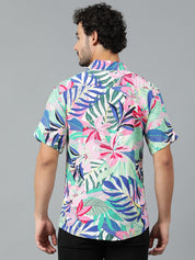 KOTTY Men Printed Casual Multicolor Shirt 