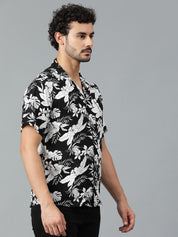 KOTTY Men Printed Casual Multicolor Shirt 