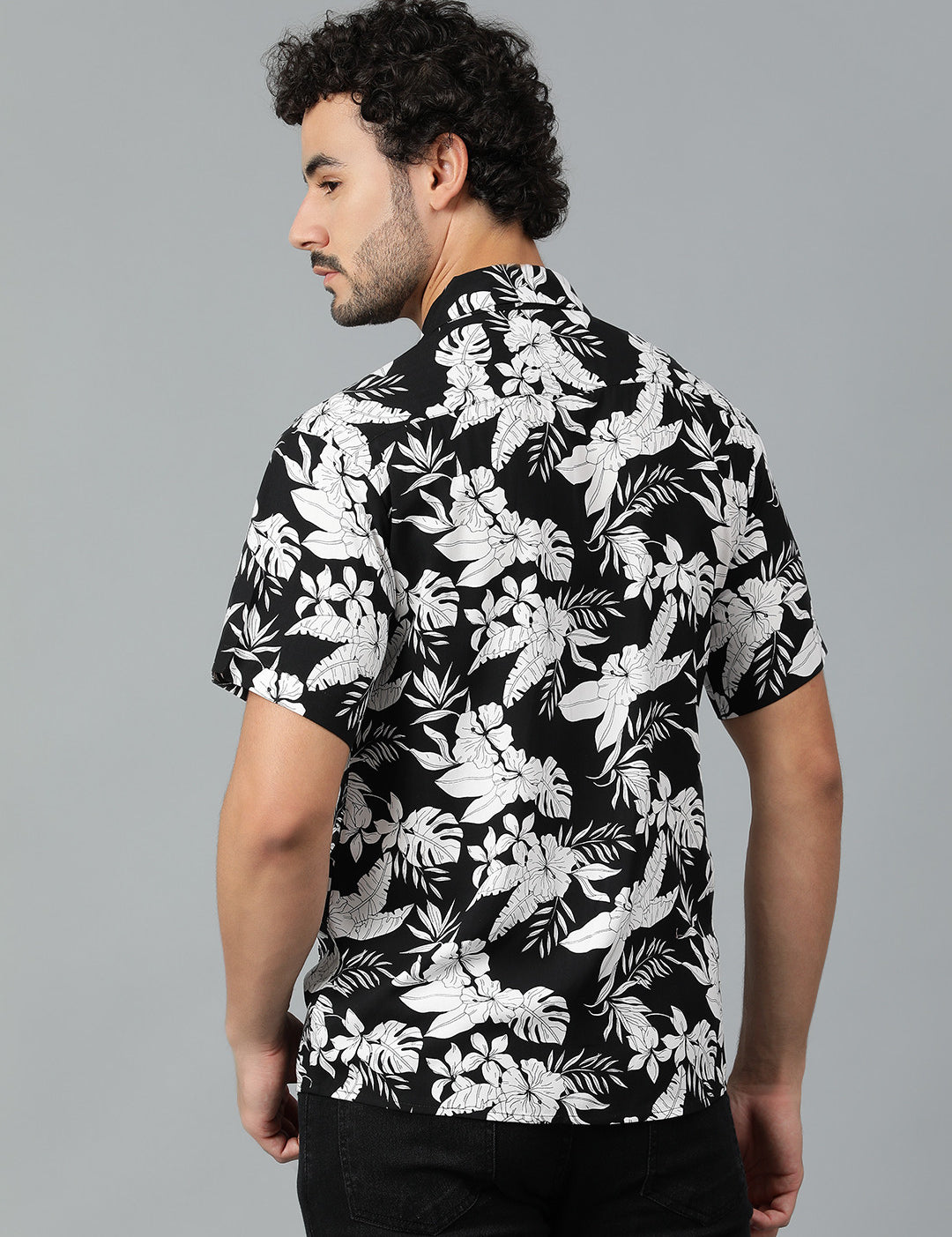 KOTTY Men Printed Casual Multicolor Shirt 