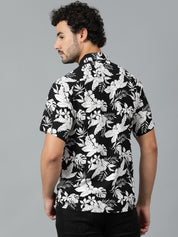 KOTTY Men Printed Casual Multicolor Shirt 