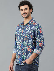 KOTTY Men Printed Casual Multicolor Shirt 