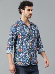 KOTTY Men Printed Casual Multicolor Shirt 