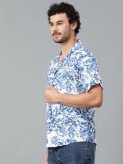 KOTTY Men Printed Casual Multicolor Shirt 