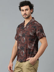 KOTTY Men Printed Casual Multicolor Shirt 