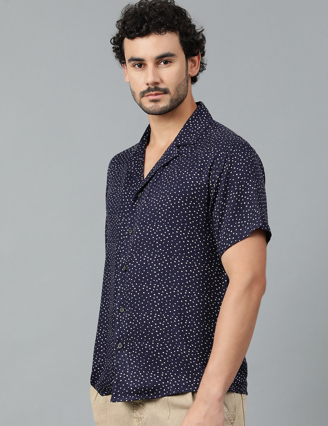 KOTTY Men Printed Casual Multicolor Shirt 