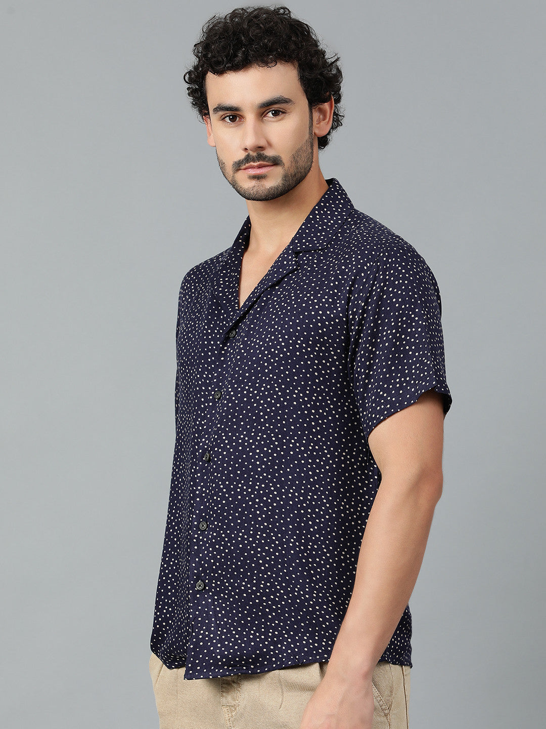 KOTTY Men Printed Casual Multicolor Shirt 