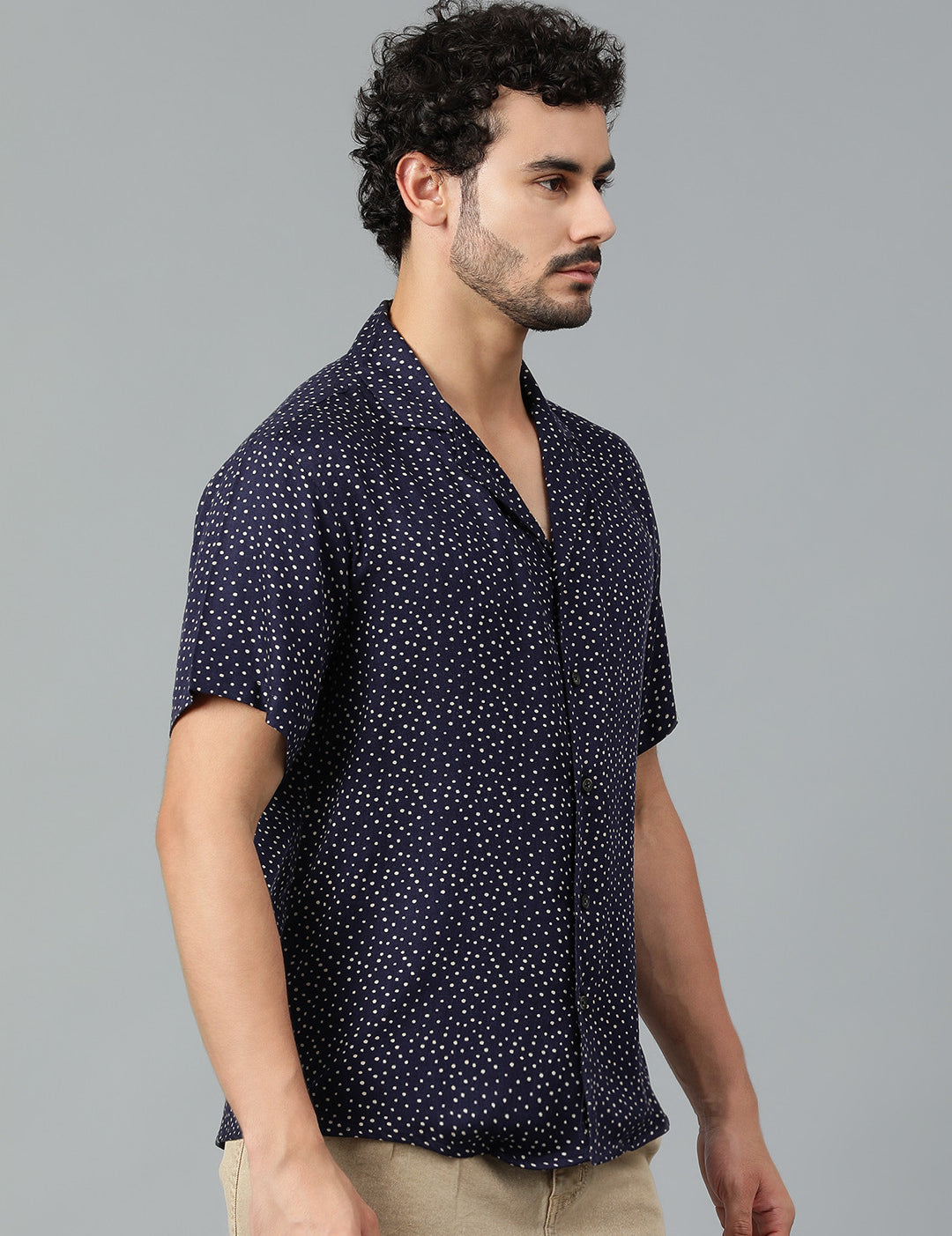 KOTTY Men Printed Casual Multicolor Shirt 