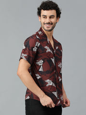 KOTTY Men Printed Casual Multicolor Shirt 