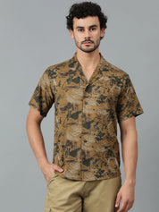 KOTTY Men Printed Casual Multicolor Shirt 