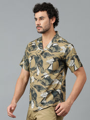 KOTTY Men Printed Casual Multicolor Shirt 