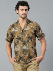 KOTTY Men Printed Casual Multicolor Shirt 