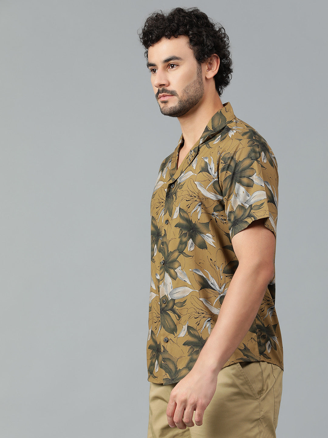 KOTTY Men Printed Casual Multicolor Shirt 
