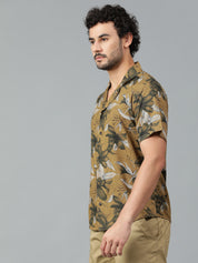 KOTTY Men Printed Casual Multicolor Shirt 