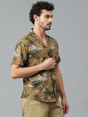 KOTTY Men Printed Casual Multicolor Shirt 