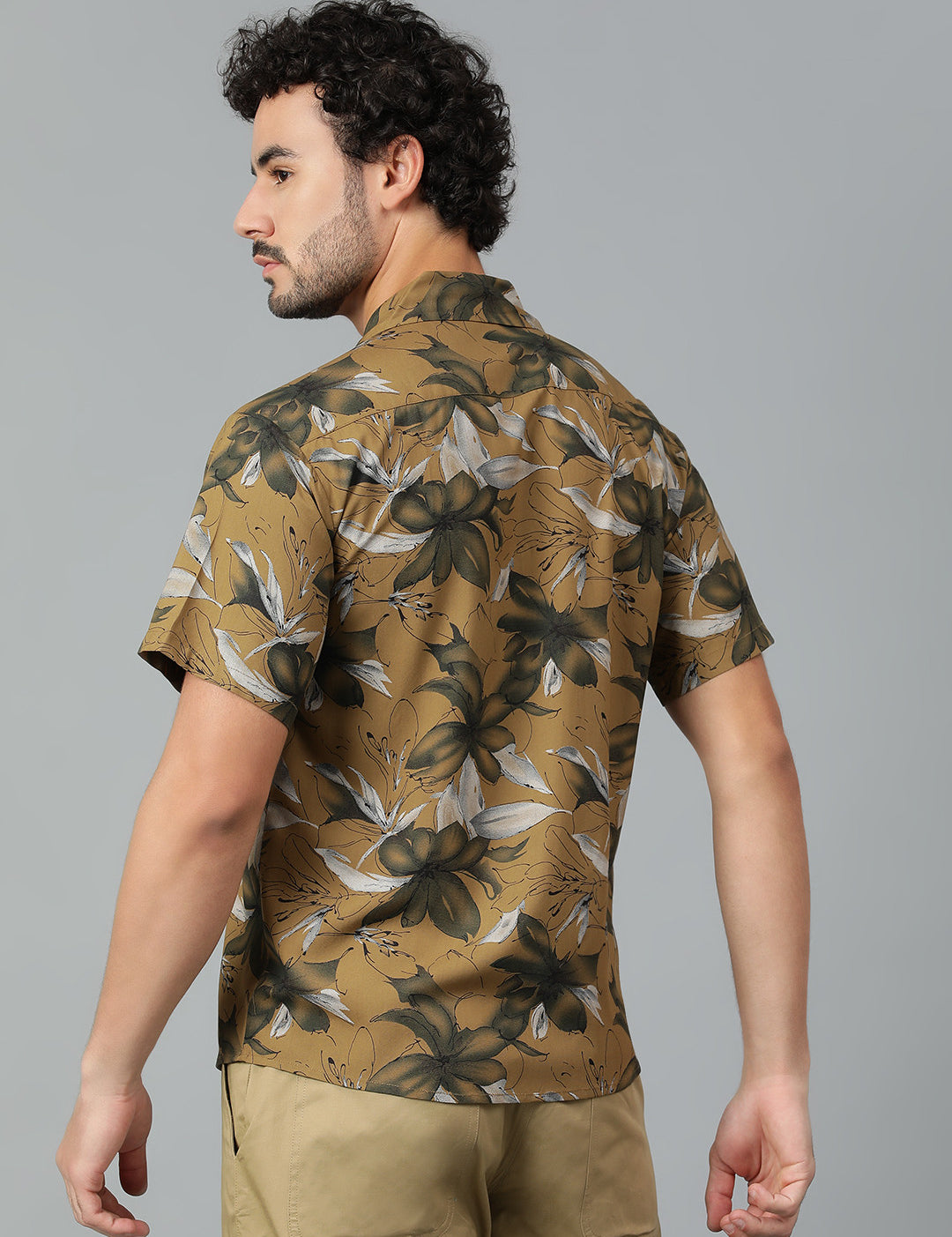 KOTTY Men Printed Casual Multicolor Shirt 