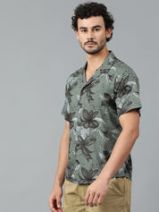 KOTTY Men Printed Casual Multicolor Shirt 