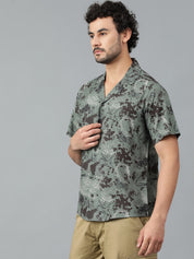 KOTTY Men Printed Casual Multicolor Shirt 