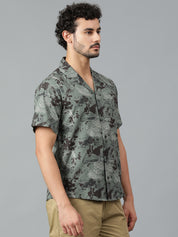 KOTTY Men Printed Casual Multicolor Shirt 