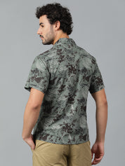 KOTTY Men Printed Casual Multicolor Shirt 