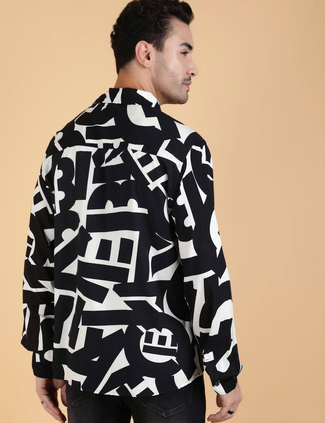 KOTTY Men Printed Casual Multicolor Shirt 
