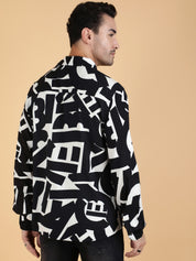 KOTTY Men Printed Casual Multicolor Shirt 