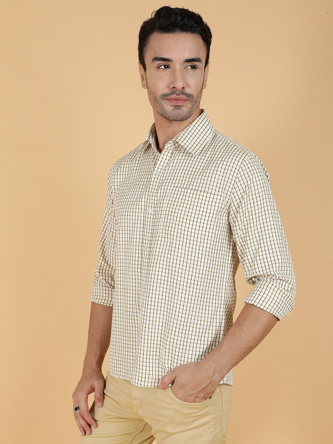 KOTTY Men Printed Casual Multicolor Shirt 