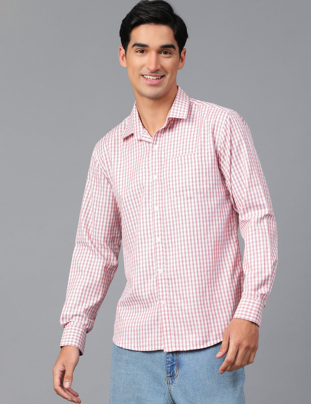 KOTTY Men Checkered Casual Multicolor Shirt 