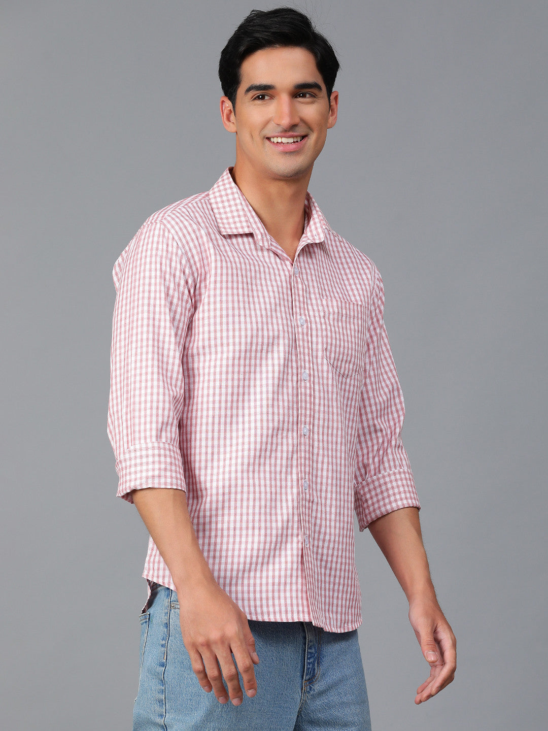 KOTTY Men Checkered Casual Multicolor Shirt 