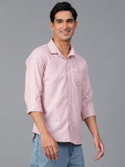 KOTTY Men Checkered Casual Multicolor Shirt 