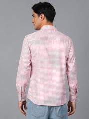 KOTTY Men Checkered Casual Multicolor Shirt 