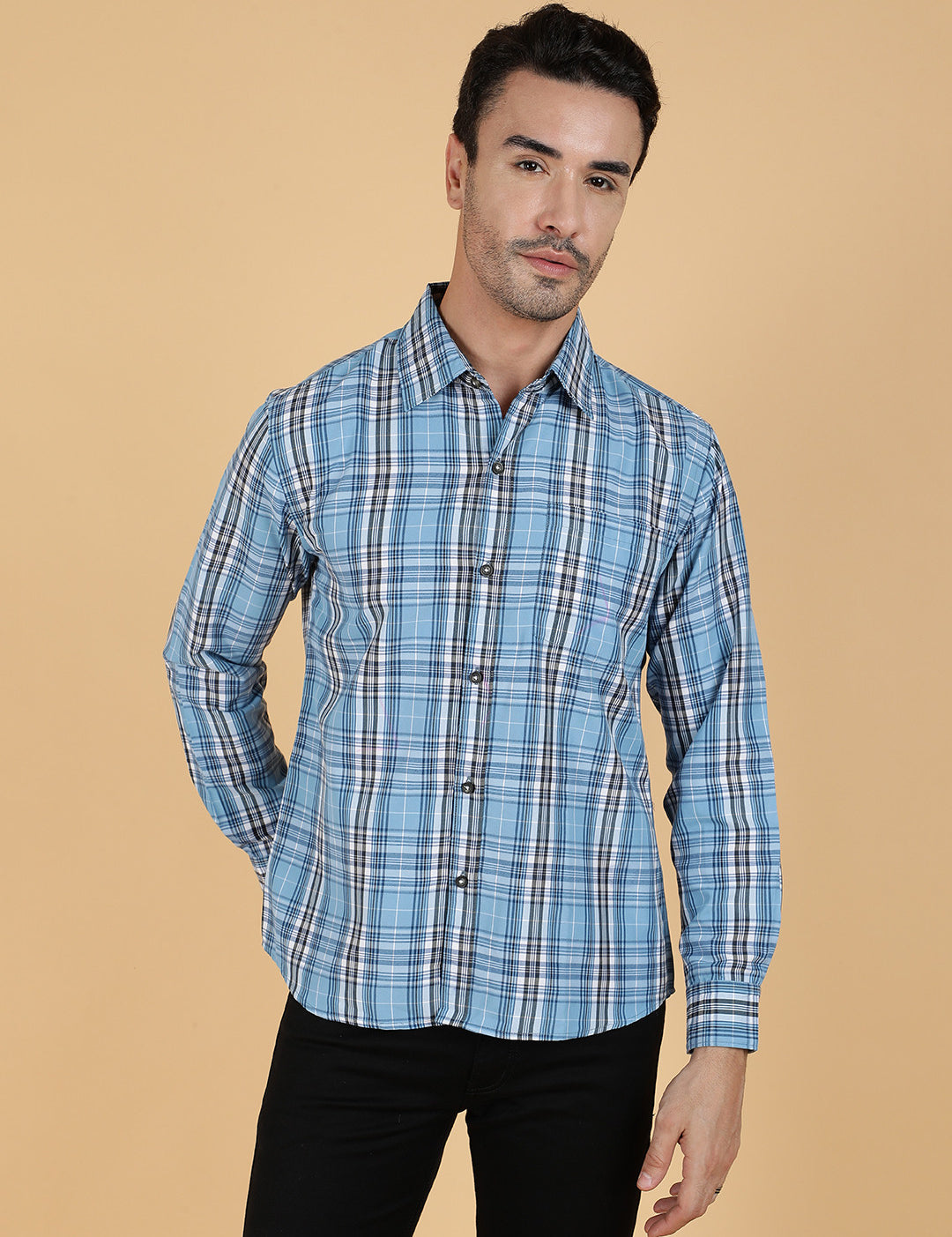 KOTTY Men Printed Casual Multicolor Shirt 