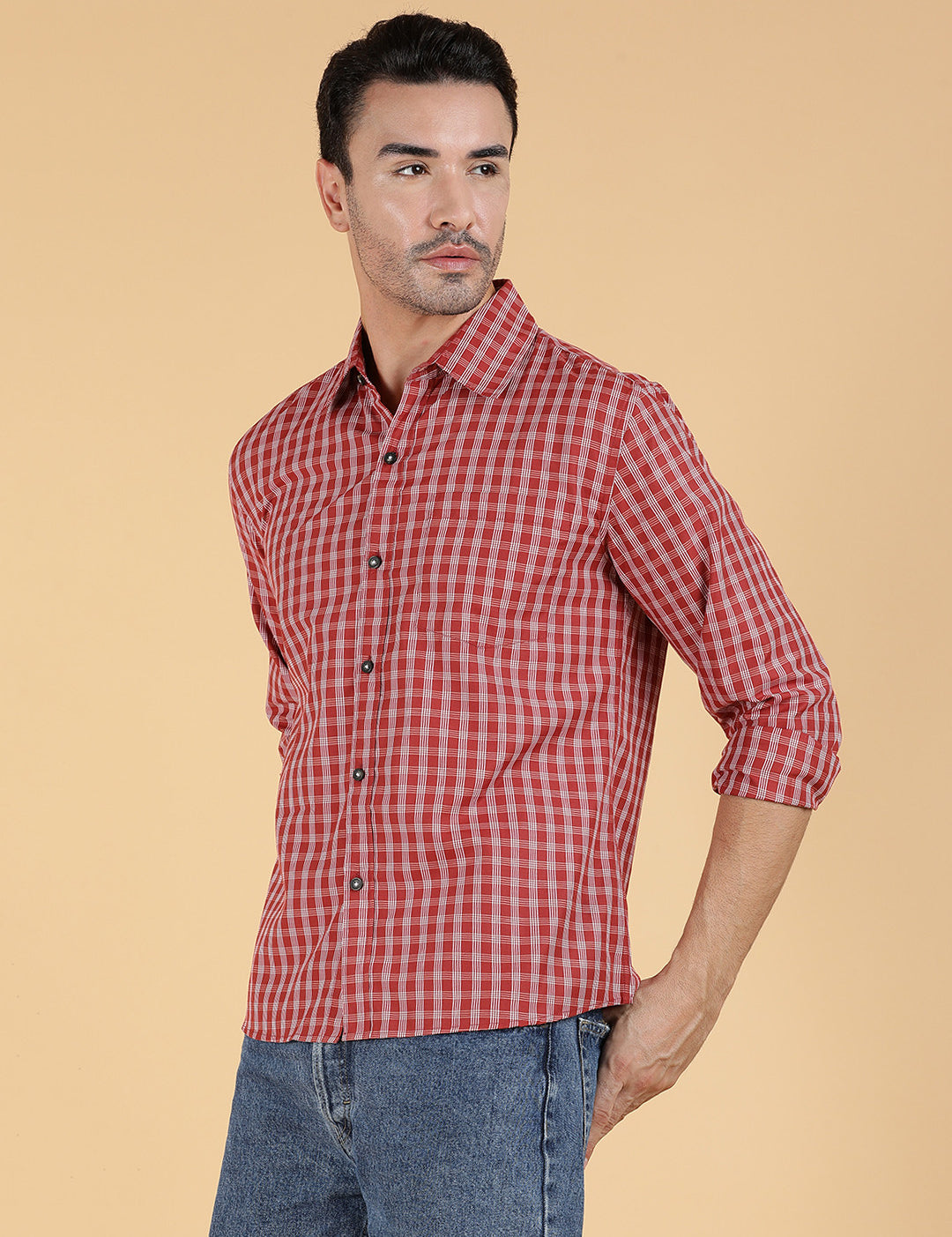 KOTTY Men Printed Casual Multicolor Shirt 