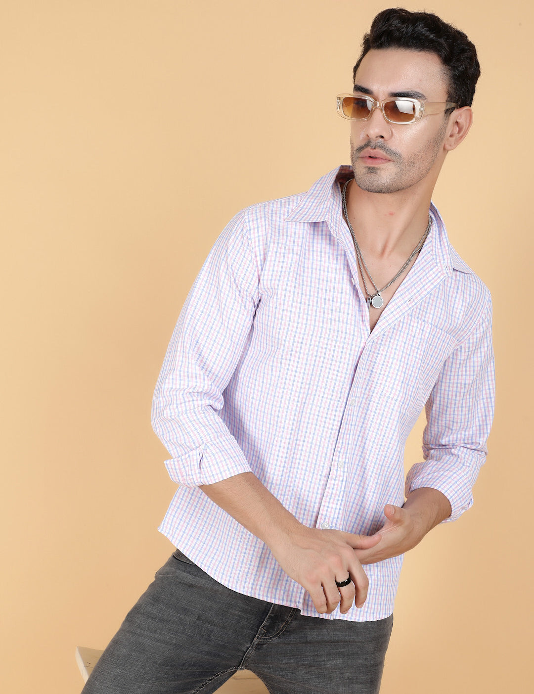 KOTTY Men Printed Casual Multicolor Shirt 
