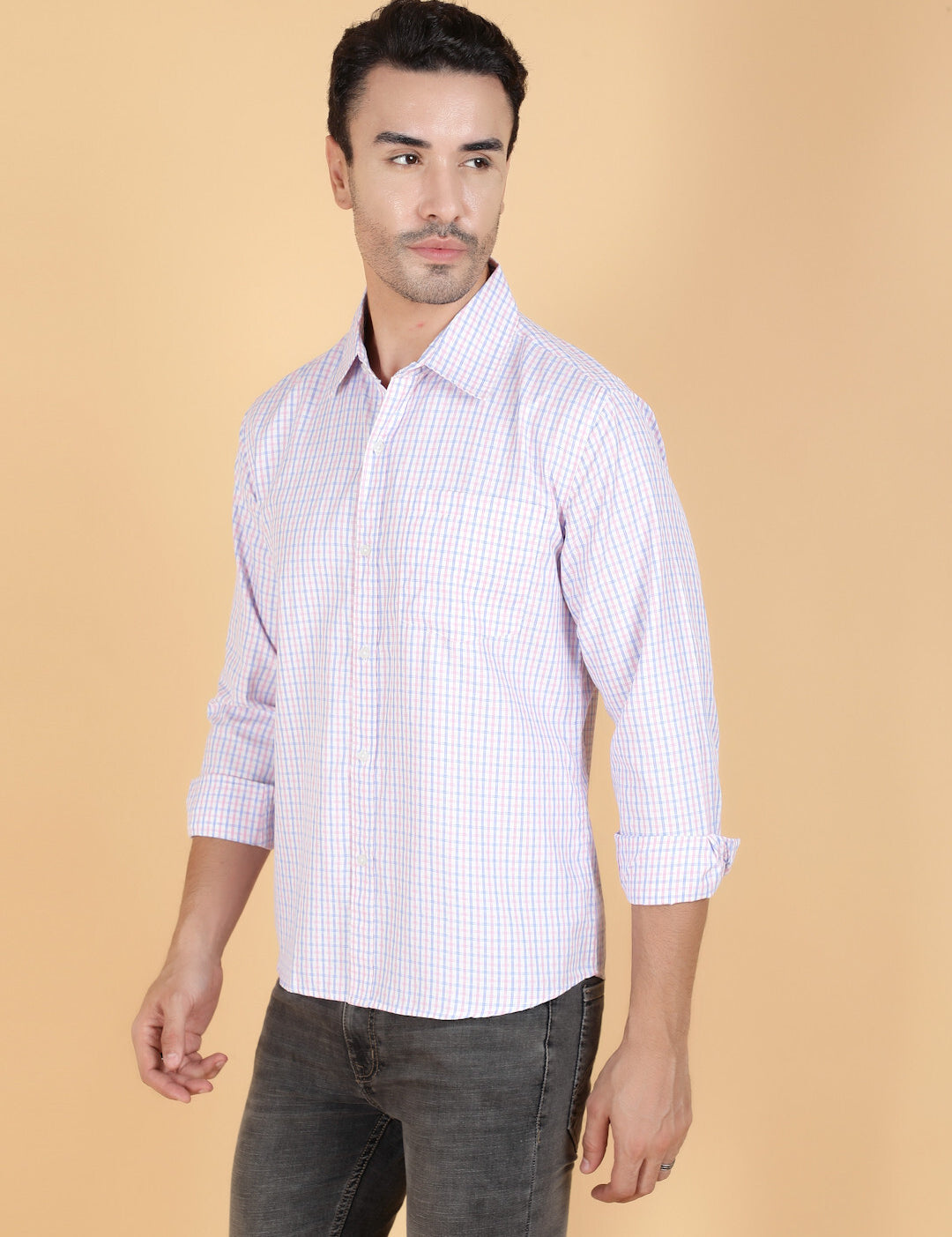 KOTTY Men Printed Casual Multicolor Shirt 
