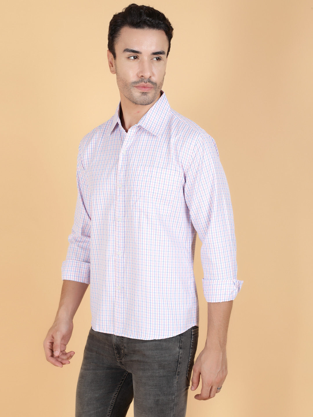 KOTTY Men Printed Casual Multicolor Shirt 