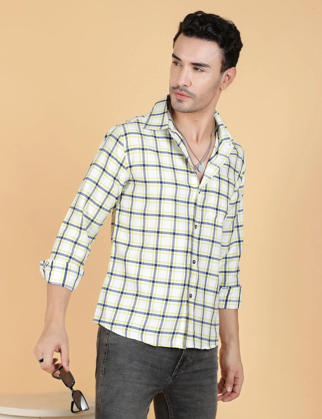KOTTY Men Printed Casual Multicolor Shirt 