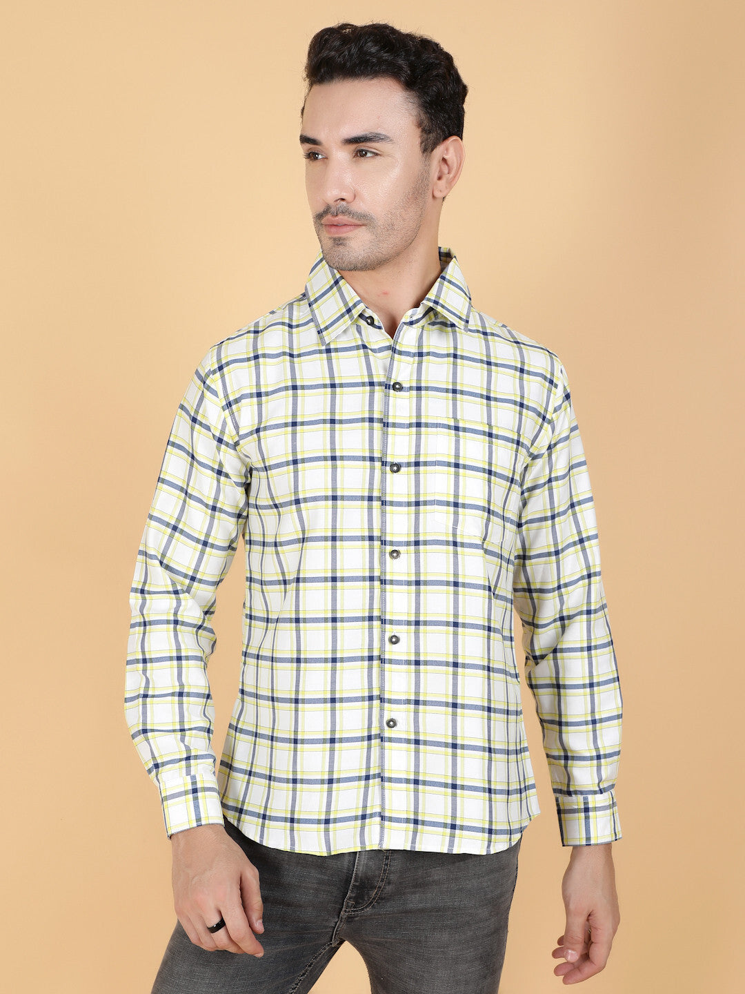 KOTTY Men Printed Casual Multicolor Shirt 
