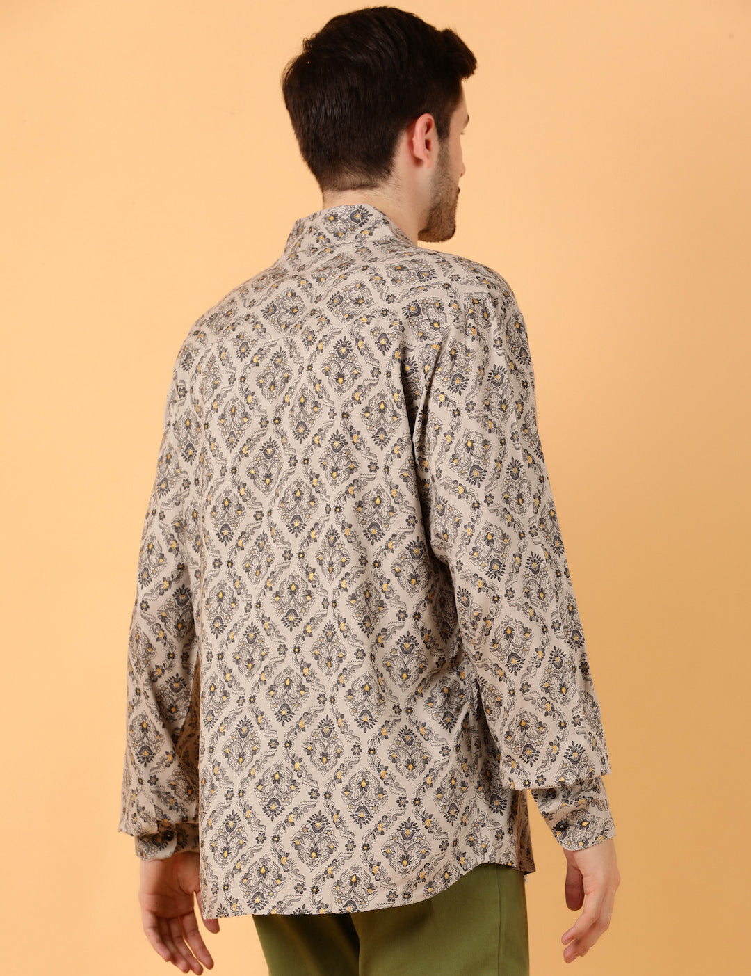 KOTTY Men Printed Casual Multicolor Shirt 