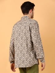 KOTTY Men Printed Casual Multicolor Shirt 