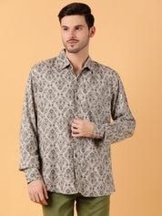 KOTTY Men Printed Casual Multicolor Shirt 