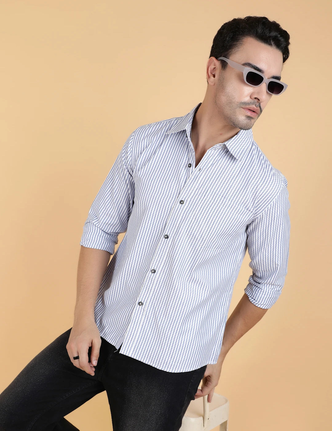 KOTTY Men Printed Casual Multicolor Shirt 