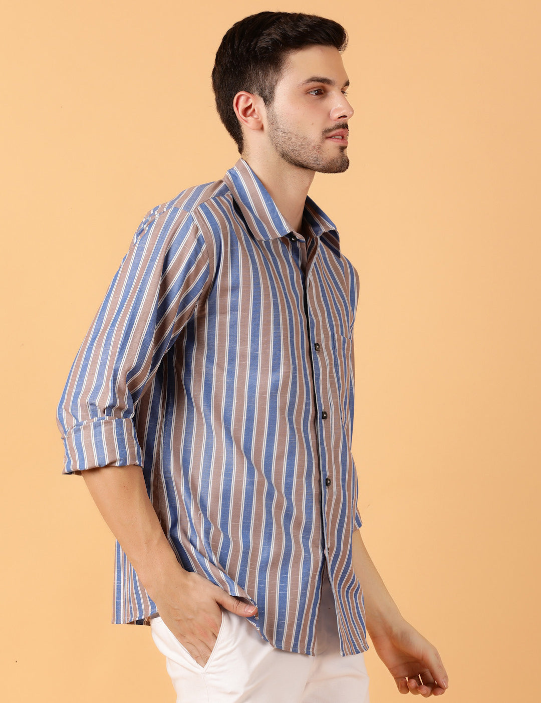 KOTTY Men Printed Casual Multicolor Shirt 