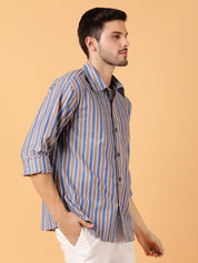 KOTTY Men Printed Casual Multicolor Shirt 