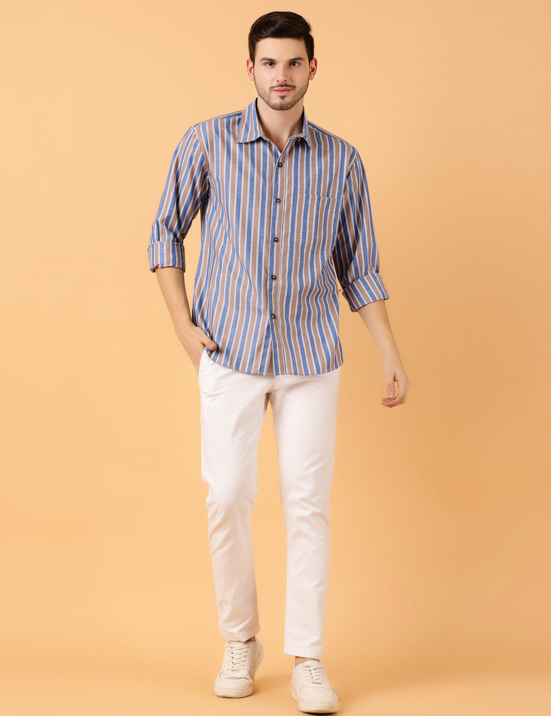 KOTTY Men Printed Casual Multicolor Shirt 