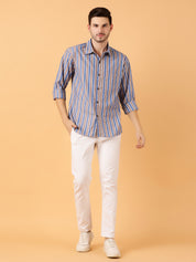 KOTTY Men Printed Casual Multicolor Shirt 