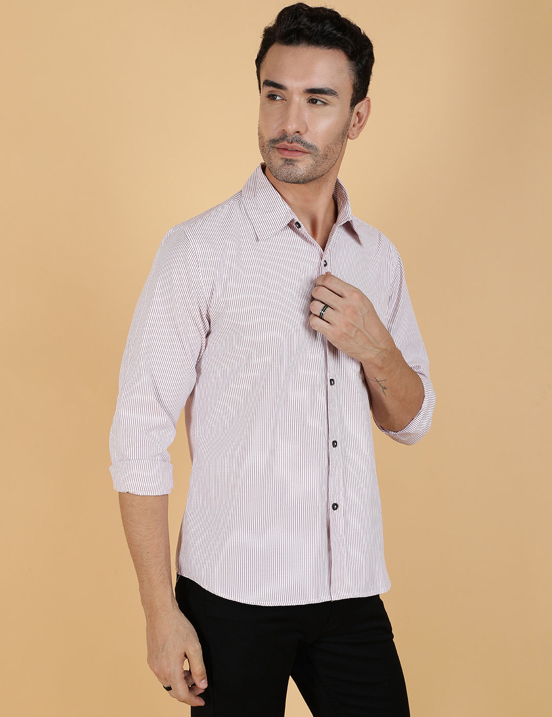 KOTTY Men Printed Casual Multicolor Shirt 