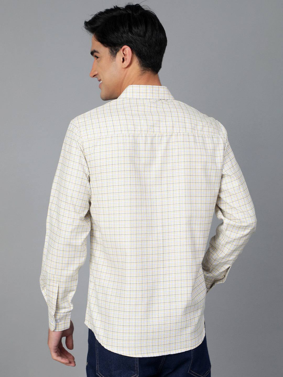 KOTTY Men Checkered Casual Multicolor Shirt 