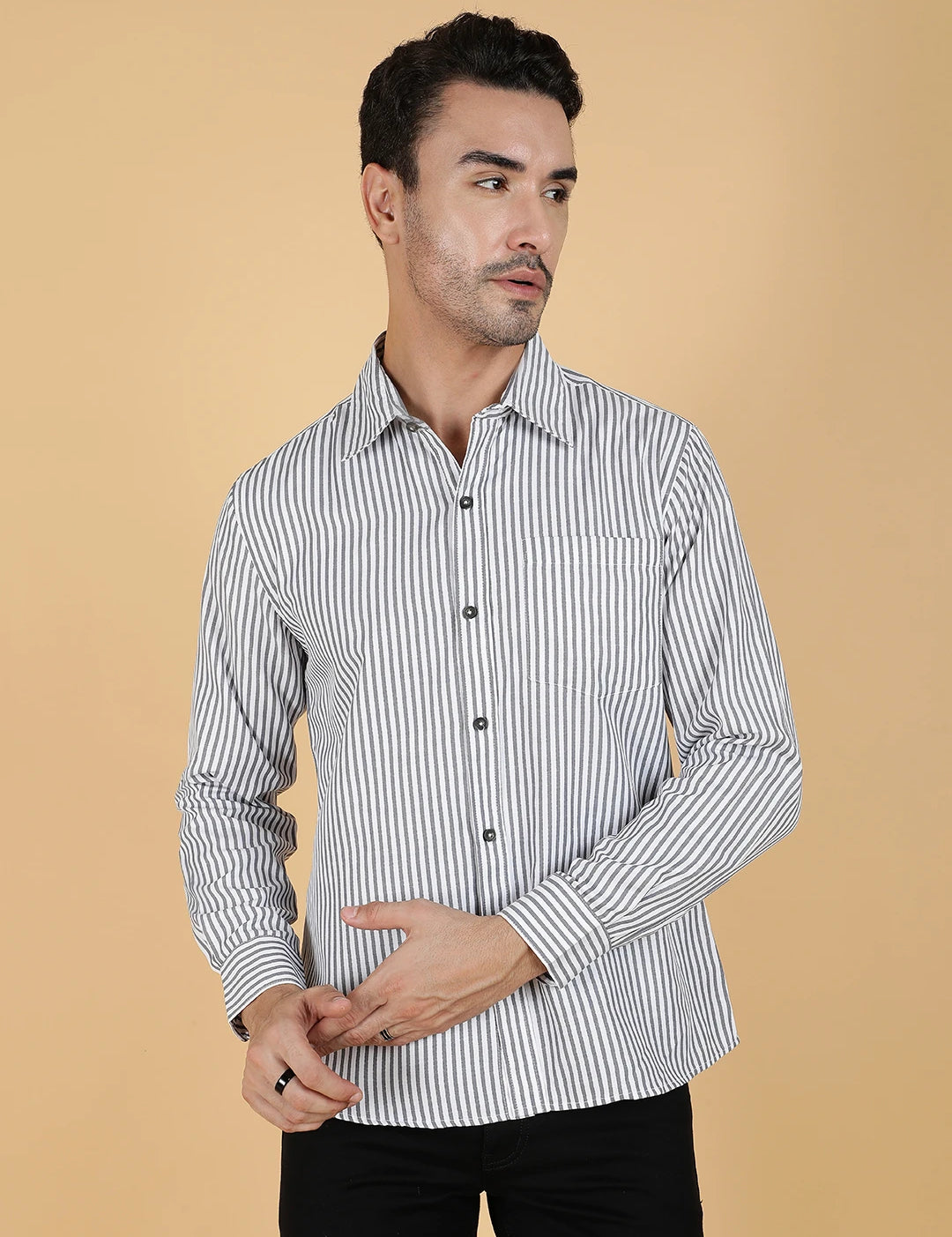 KOTTY Men Printed Casual Multicolor Shirt 
