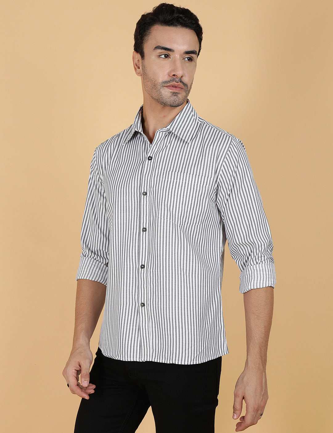 KOTTY Men Printed Casual Multicolor Shirt 