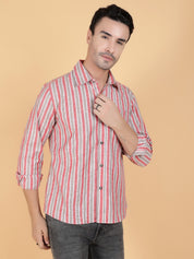 KOTTY Men Printed Casual Multicolor Shirt 